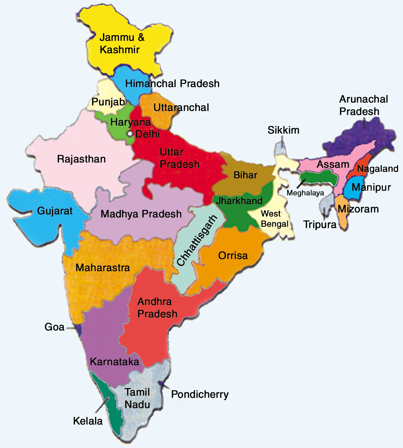 Map of India